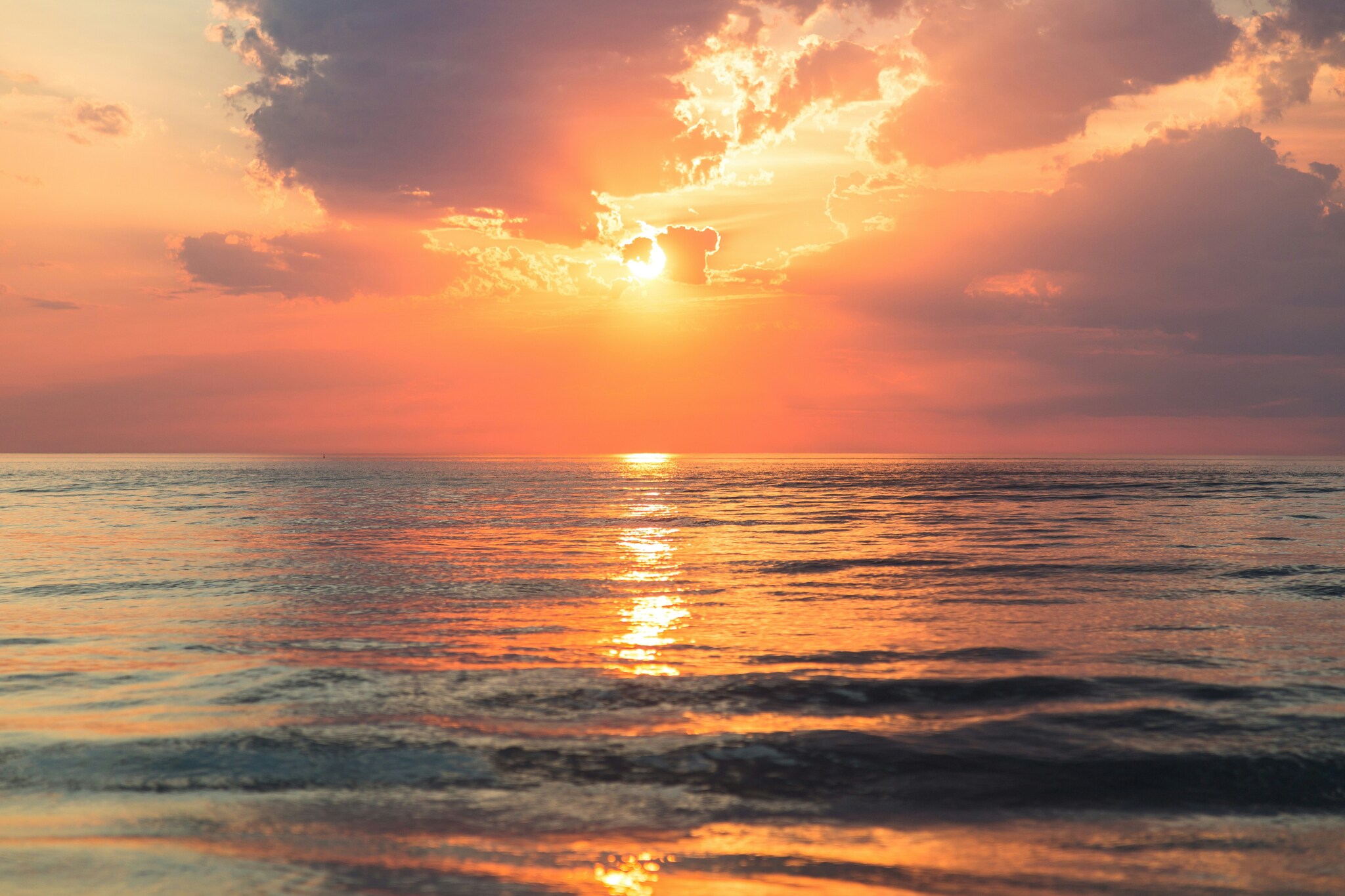Sailing yacht at sunset